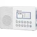 Sangean H202 Portable AM/FM/Weather Alert/ Bluetooth Digital Tuning Waterproof Shower Radio