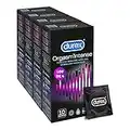 Durex - Préservatifs Orgasm'intense Extra Lubrifiés Stimulants et Texturés - Avec Gel Desirex (40 Préservatifs)