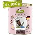 GranataPet Liebling's Mahlzeit Saumon & Dinde, 6 x 800 g, Nourriture Humide pour Chien, sans céréales et sans Sucre, Aliment Complet à Haute teneur en Viande et huiles de qualité supérieure