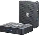 ACEMAGICIAN JK06 Mini PC sans Ventilateur, Intel Celeron N5100 16Go RAM 512Go SSD Micro Ordinateur De Bureau, PC Silencieux Windows 11 Pro, Type-C, WiFi Double Bande/BT4.2 pour Bureau/Multimédia