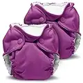 Lil Joey 2 Pack All in One Cloth Diaper, Orchid Diapering