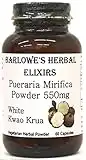 Barlowe's Herbal Elixirs Pueraria Mirifica - 60 550mg VegiCaps - Stearate Free, Bottled in Glass!