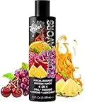Wet Fun Flavors Passion Punch 4 in 1 Warming Flavored Tasty Lube 3 Fl Oz, Premium Personal Lubricant, Men, Women and Couples, Ideal for Foreplay & Massage, Paraben Free, Gluten, Stain, & Sugar Free