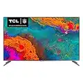 TCL 65-inch 5-Series 4K UHD Dolby Vision HDR QLED Roku Smart TV - 65S535, 2021 Model,Black