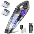 ATONEP Handheld Vacuum Cordless,2-Speed Powerful Suction Car Hand Held Vacuum Cleaner with Large-Capacity Battery,Hand Vacuum Cordless Rechargeable for Pet Hair Keyboard Dust Office and Home Cleaning