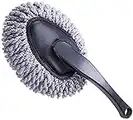 Shopping GD Multi-Functional Car Duster Cleaning Dirt Dust Clean Brush Dusting Tool Mop Gray Car Cleaning Products