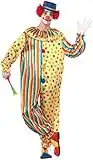 Forum Novelties mens Spots the Clown Adult Sized Costumes, Multi, Standard US