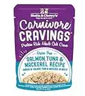 Stella & Chewy’s Carnivore Cravings Wet Cat Food Pouches – Grain Free, Protein Rich Meal, Topper or Treat – Salmon, Tuna & Mackerel Recipe (2.8 Ounce Pouches, Case of 24)