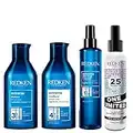 Redken | Heathy Hair Must Have, One United Hair treatment 150ml, Extreme Shampoo and Conditioner 300ml, and Anti Snap Leave in Hair Treatment 150m, Ultimate Four Step Routine