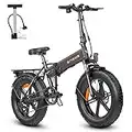 Fafrees EP-2PRO [Ufficiale] E-Bike Fatbike Fat Tire Mountain Bike 20 pollici E Bike Grasso 48 V/13 AH Pieghevole Ebikes 150 kg Bicicletta elettrica Mountain Pedelec per uomo e donna