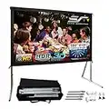 Elite Screens Yard Master 2, 120-inch 16:9, Foldable Outdoor Front Projection Movie Projector Screen, OMS120H2