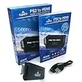 Kaico Edition @ 1080p PS2 a 1080p PS2 a HDMI Adattatore Adattatore adattatore Gioco a HDMI Video e Audio Convertitore per Playstation 2 PS2 HDTV Monitor HDMI - Retro Gaming Full Color e Audio