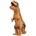 JASHKE Traje Inflable Disfraces De Dinosaurios Disfraz de Halloween Vestido Elegante para Adultos