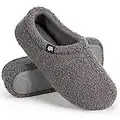 VeraCosy Ladies' Fuzzy Curly Fur Memory Foam Slippers Anti-Slip Lightweight Breathable House Shoes , Grey, 5/6 UK