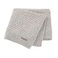 mimixiong Coperta per neonato in cotone 100% ultra morbida per carrozzina e viaggio (Grigio)