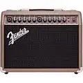 Fender Acoustasonic 40 - 40W Combo Amplifier - Suitable for Acoustic-Electric Guitar & Microphone - 230V UK, brown/black