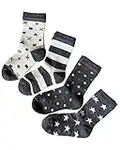 vitsocks Kinder Wollsocken MERINO Wolle Socken warm gepolstert (4x PACK) Jungen & Mädchen, multipack1 und ABS, 23-26