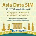 South-East Asia SIM Indonesia, Malaysia, Singapore, Thailand, Vietnam, Cambodia SIM Card 15 Days | Unlimited Internet Data (15GB at 4G LTE High Speed Data Then downgrade to 128kbps)