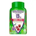 Vitafusion Extra Strength Vitamin B12 Gummy Vitamins for Energy Metabolism Support and Nervous System Health Support, Cherry Flavored, America’s Number 1 Gummy Vitamin Brand, 45 Day Supply, 90 Count