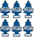 Little Trees 6 Air Freshener (New Car Scent), 6 Pack