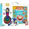 Chefclub Kids - Coffret Livre de Cuisine et Tasses à Mesurer pour Enfants - Les Recettes du Monde