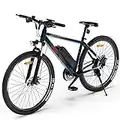 Eleglide M1 Electric Mountain Bike, 27.5" Electric Bicycle Commute E-bike with 36V 7.5Ah Removable Battery, LED Display, Dual Disk Brake, Shimano 21 Speed, MTB for Teenagers and Adults