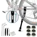 VELO ELEMENTS Fahrradständer 24-28 Zoll, Höhenverstellbarer Fahrrad Seitenständer, Universal Bike Stand für Mountainbike, Rennrad, Trekking-Rad