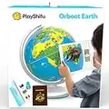 PlayShifu Educational Globe for Kids - Orboot Earth (Globe + App) Interactive AR World Globe | 400 Wonders, 1000+ Facts | STEM Toy Gifts for Kids 4-10 Years | No Borders, No Names on Orboot Globe