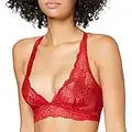 Iris & Lilly Damen Bustier aus Spitze, Rot, 38