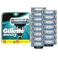 Gillette Mach3 Mens Razor Blade Refills, 15 Count, Mach 3 Razor Blades Refills, Hair Removal Device, Razor Blades for Men,Use with Shaving Cream, Mens Razors for Shaving, Travel Essentials, My Orders