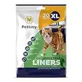 Pettiny 20 XL Cat Litter Tray Liners with Drawstrings Scratch Resistant Bags for Extra Large Litter Box