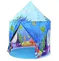 Benebomo Carpas de Juego para niños,Tienda campaña Infantil,Carpa para niños del Castillo del océano Azul,cabañas para niños,Carpa para bebés