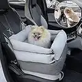 Dog Car Seat, Dreamsoule Stitching Color Dog Booster Seat, Removable Washable Pet Travel Safety Car Seat, pet Booster seat