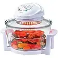 Rosewill R-HCO-15001 Infrared Halogen Convection Oven with Stainless Steel Extender Ring, 12.6-18 Quart, Healthy Low Fat Cooking