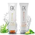 Global Keratin GK Hair Moisturizing Shampoo & Conditioner 100ml Sets For Colour Danni Secchi Crespi Ricci Solfato di Parabene Organico Gratuito Uso Quotidiano