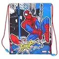 Mochila porta merienda para niños y niñas - bolsa de cuerdas para merienda infantil - bolsa saco para el almuerzo de Spider-man