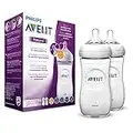 Biberón Natural Philips Avent: 2 biberones de 330 ml, a partir de los 6 meses (modelo SCF036/27)