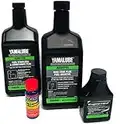 YAMAHA Yamalube Boat & Outboard Fuel Treatment Combo Kit - 1 - ACC-RNGFR-PL-32 Ring Free Plus Fuel Additive 32oz & 1- ACC-FSTAB-PL-32 Fuel Stabilizer Plus, 3.2oz Engine Med RX, Star-Tron 1oz. Kit