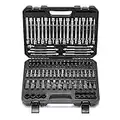 Mayouko 107-Piece Master Bit Sockets Set, 1/4", 3/8"and 1/2" Drive Torx/Extra Long Torx/Tamper Proof Torx/Hex/Ball End Hex, SAE/Metric Bit Set