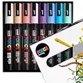 Posca - PC-5M - Paint Marker Art Pens - 1.8-2.5mm - Nebula Set of 8 in Gift Box