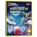 National Geographic Science Magic Set – Science Kit for Kids with 50 Unique Experiments and Magic Tricks, Chemistry Set and STEM Toy, A Great Gift for Boys and Girls