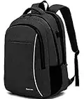 BAOMANYI Rucksack Herren, Schulrucksack Jungen Teenager Großer Laptop 17 Zoll Arbeit Business Wasserdicht Rucksack Schule Tasche Herren Damen Laptoptasche Daypack für Männer Frauen Reisen