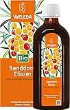 WELEDA Bio Sanddorn-Elixier, Vitamin C Quelle zur Stärkung des Immunsystems, Sanddornsaft angenehm gesüßt mit Bio-Rohrzucker & Honig (1 x 250 ml)