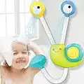 Dwi Dowellin Bath Toys for Baby Toddlers, Upgrade Electric Shower Head Baby Bath Toys Double Sprinkler Bathtub Tub Water Toys for Kids Preschool Child 18 Months and up