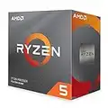 AMD Ryzen 5 3600 6-Core, 12-Thread Unlocked Desktop 3rd generation Processor with Wraith Stealth Cooler