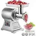 SucceBuy 220V Tritacarne Elettrico Inox Tritacarne Professionale Perfetto Per Prosciutto Salsiccia Specializzata Cucina (90800)