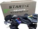 Start-X Remote Starter Kit for Ford F-150 11-14 || F-250 11-16 || F-350 11-16 || F-450 11-16 || F-550 11-16 || Edge 11-14 || Expedition 15–17 || Explorer || Completely Plug N Play, No Wire Splicing.