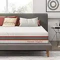 Sweetnight Queen Mattress, 12 Inch Gel Memory Foam Mattress in a Box for Cooling Sleep, Flippable Mattress with Two Firmness Preference, Pressure Relieving, CertiPUR-US Certified