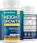 Height Growth Maximizer - Natural Height Pills to Grow Taller - Made in USA - Growth Pills with Calcium for Bone Strength - Get Taller Supplement That Increases Bone Growth - Free of Growth Hormone