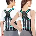 Back Brace and Posture Corrector for Women and Men, Back Straightener Posture Corrector, Scoliosis and Hunchback Correction, Back Pain, Spine Corrector, Support, Adjustable Posture Trainer, Large (Waist 41-49 Inch)